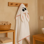 Cape de bain personnalisable en coton biologique made in France - SnuggleWrap | pandacolach - thumb - 3