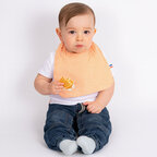 Bavoir personnalisable en coton biologique made in France - Bibby | pandacolach - thumb - 4