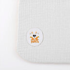 Bavoir personnalisable en coton biologique made in France - Bibby | pandacolach - thumb - 1