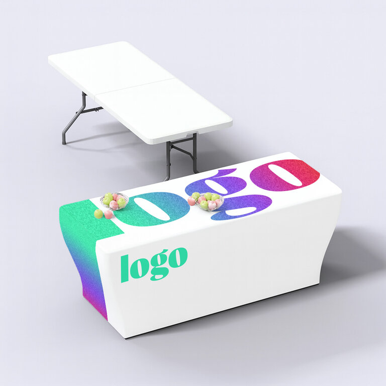 Table pliante avec housse personnalisable 180cm | pandacolach