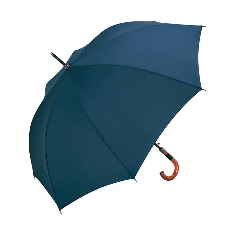 Parapluie personnalisé anti-tempête avec poignée en bois ∅ 115 cm - Londres | pandacolach