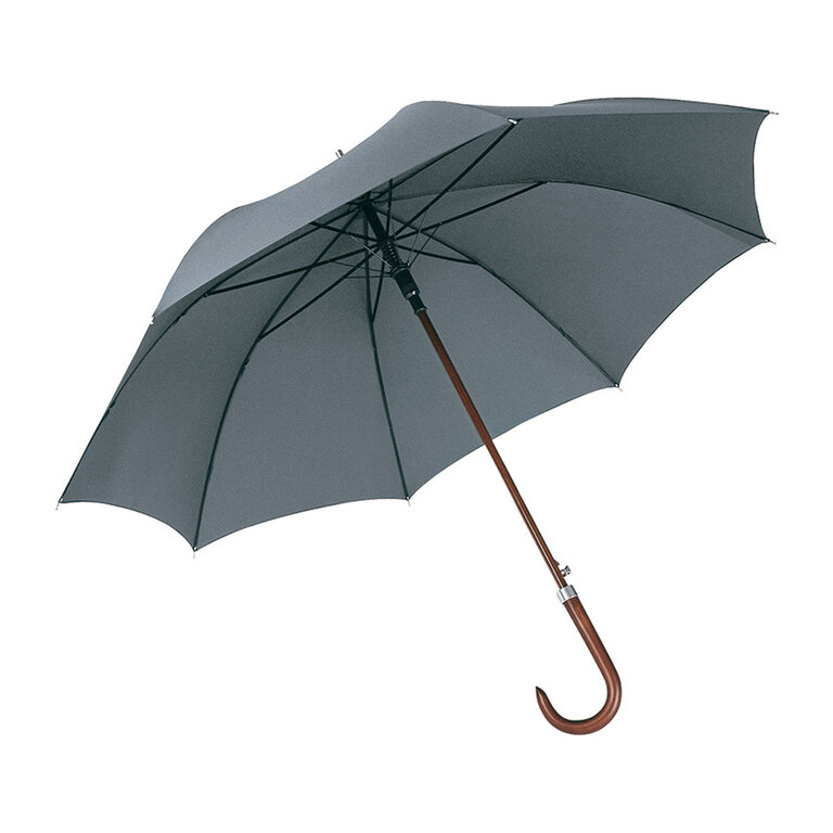 Parapluie golf publicitaire avec mât et canne en bois ∅ 120 cm - Baldo | pandacolach - 2