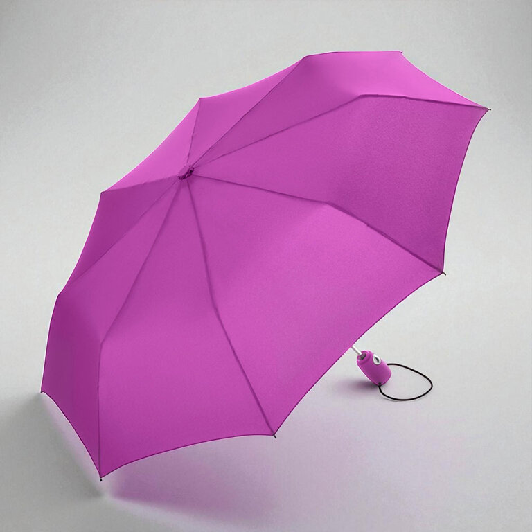 Parapluie pliable personnalisable anti-tempête avec poignée assortie à la toile ∅ 92 cm - Antonio | pandacolach - 2