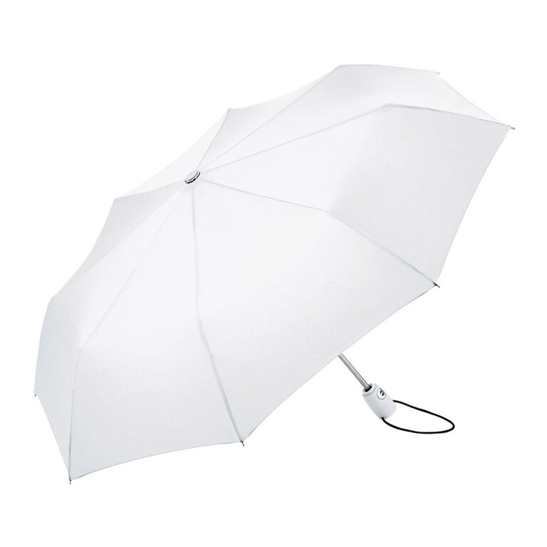 Parapluie pliable personnalisable PET anti-tempête avec poignée assortie à la toile ∅ 97 cm - Antonio PET | pandacolach