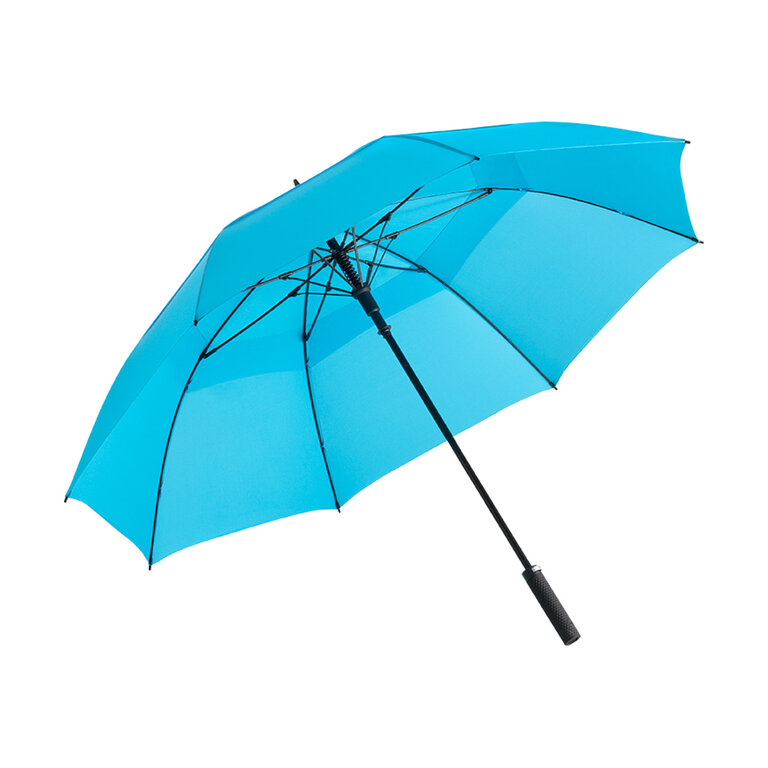 Parapluie publicitaire golf et anti-tempête avec poignée soft touch ∅ 105 cm - Duoli | pandacolach - 2