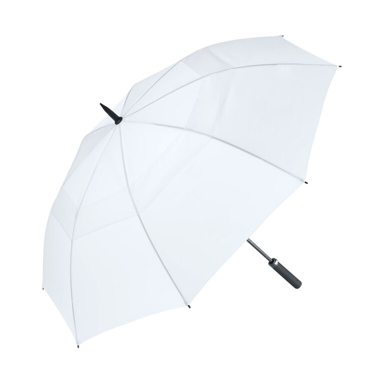 Parapluie publicitaire golf et anti-tempête avec poignée soft touch ∅ 105 cm - Duoli | pandacolach