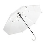 Parapluie personnalisable transparent avec baleines de couleur  ∅105 cm - Mawy | pandacola - thumb