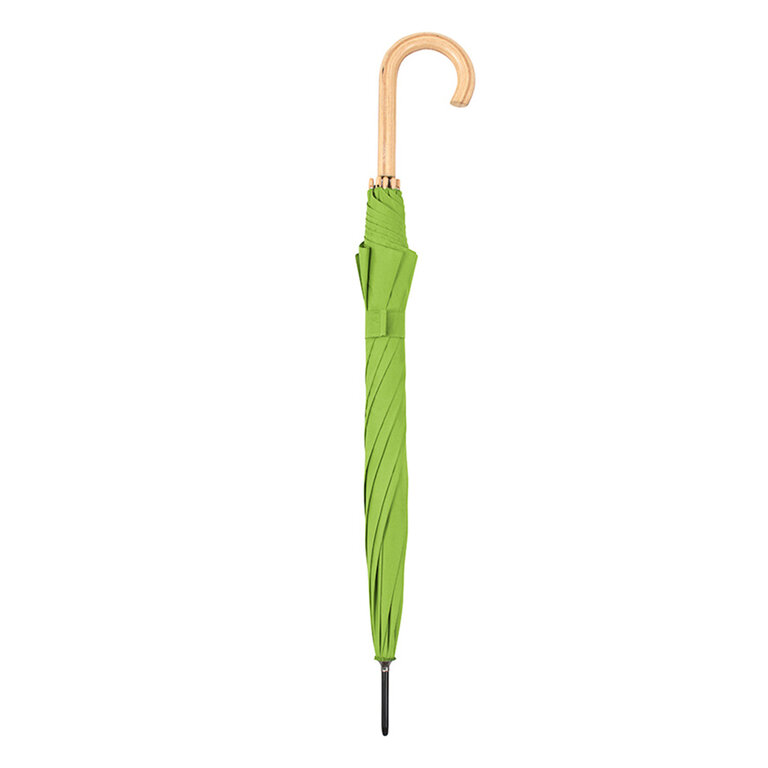 Parapluie promotionnel anti-tempête poignée canne en bois ∅ 100 cm - Montpellier | pandacolach - 2