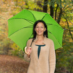 Parapluie promotionnel anti-tempête poignée canne en bois ∅ 100 cm - Montpellier | pandacola - thumb - 6