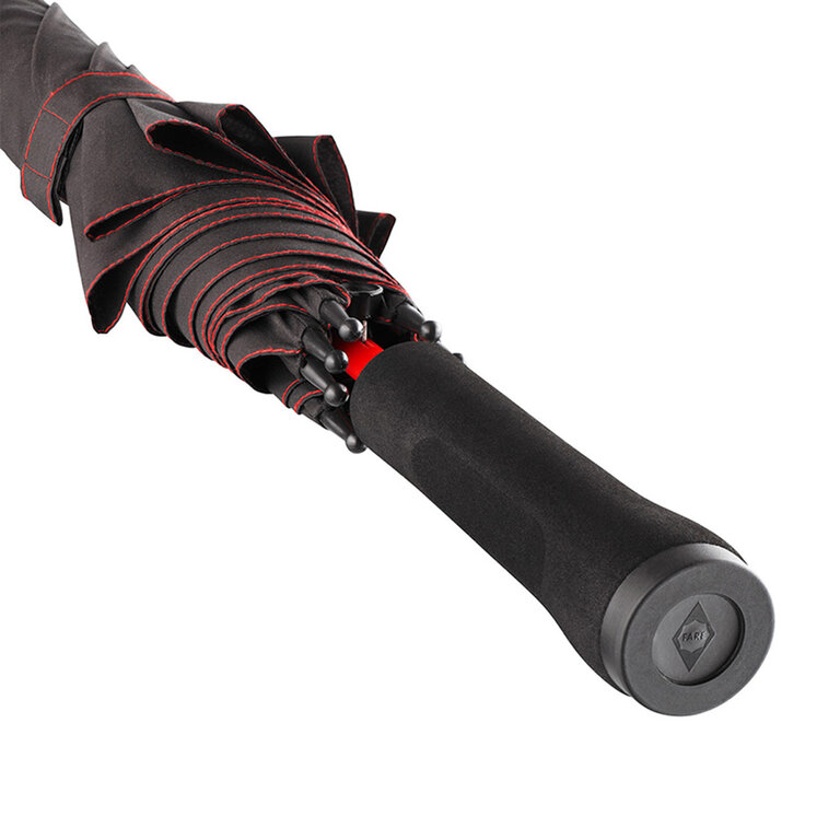 Parapluie personnalisable anti-tempête avec mat de couleur ∅ 105 cm - Sary | pandacolach - 4