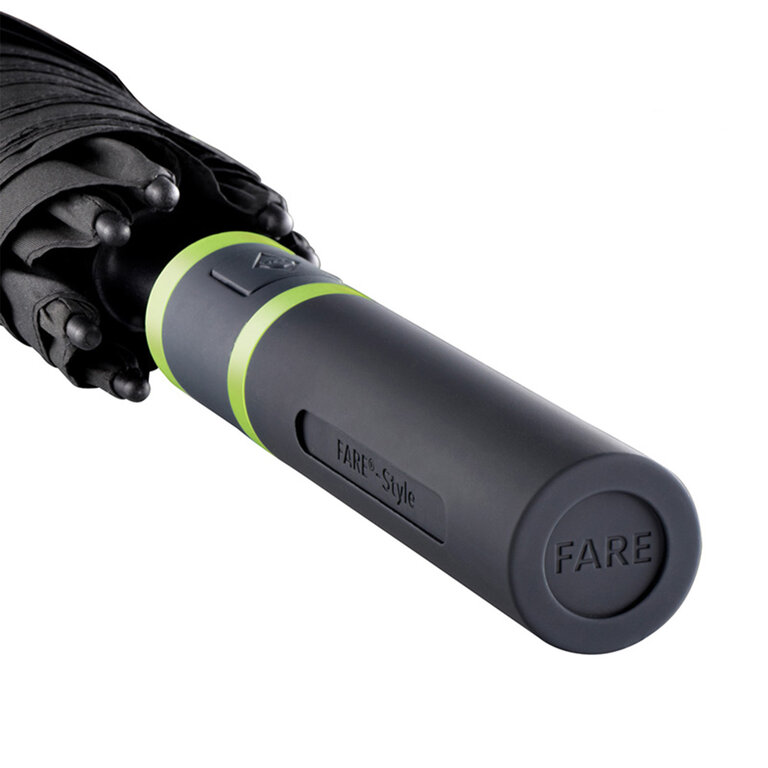 Parapluie personnalisable anti-tempête avec mat de couleur ∅ 130 cm - Sary maxi | pandacolach - 5