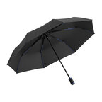 Parapluie de poche personnalisable anti-tempête avec baleine de couleur ∅ 98 cm - Tala | pandacolach - thumb