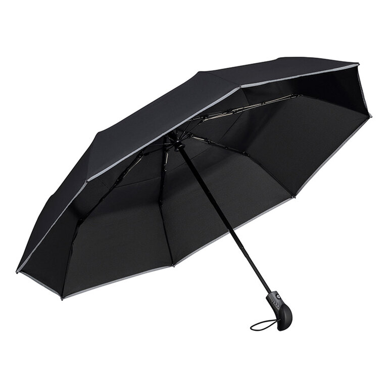 Parapluie pliable personnalisé anti-tempête réfléchissant ∅105cm - Lille | pandacolach - 5