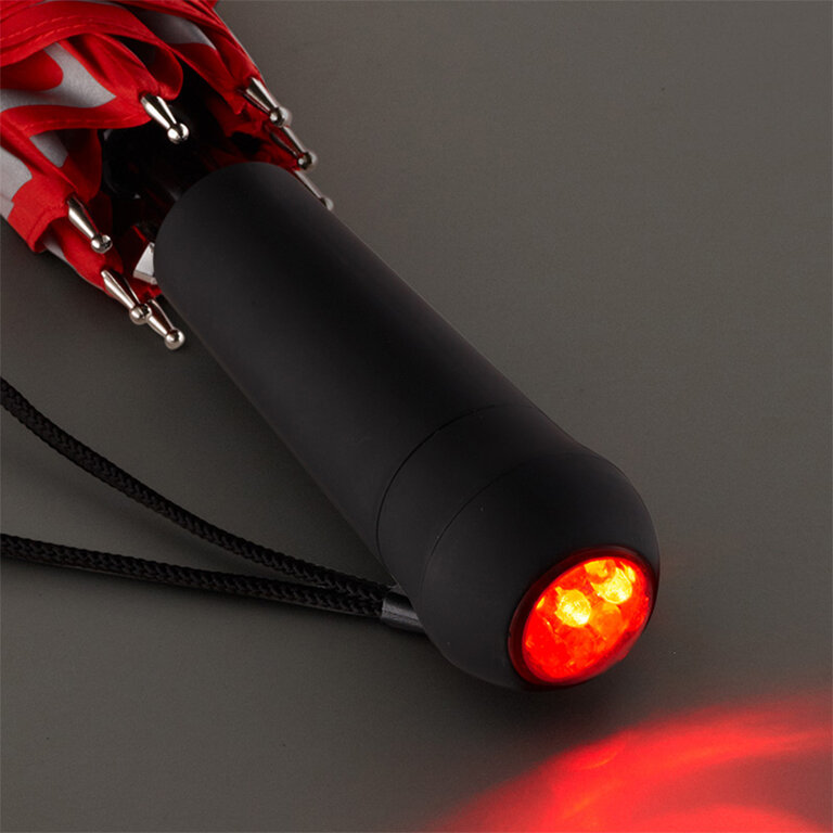 Parapluie promotionnel réfléchissant et poignée lumineuse ∅105 cm - Bangkok | pandacolach - 6