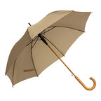 Parapluie personnalisable automatique avec poignée canne en bois - Dundo | pandacola - thumb