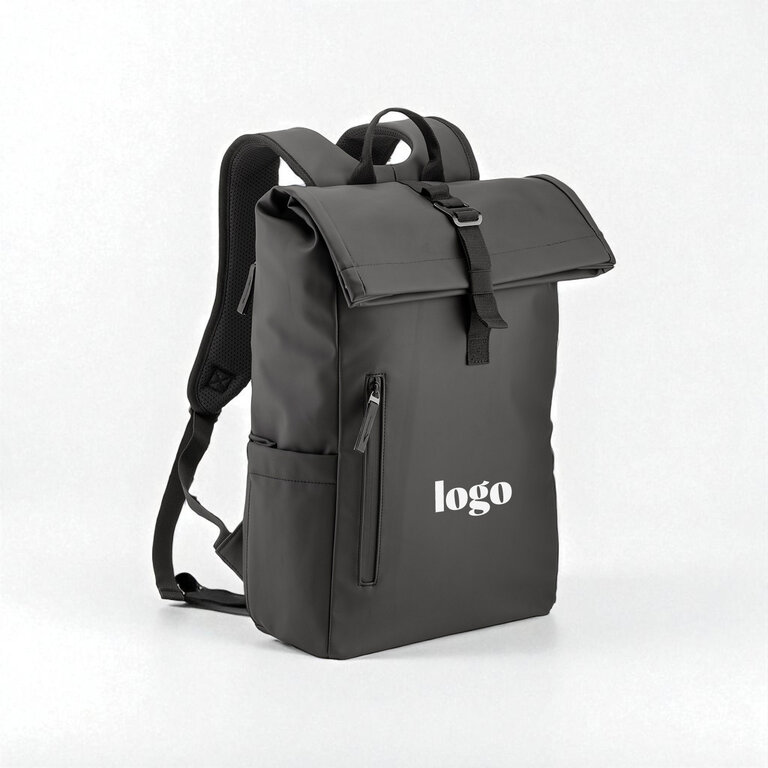 Sac à dos personnalisable pour ordinateur 15" en PU avec rabat - Guniso | pandacolach