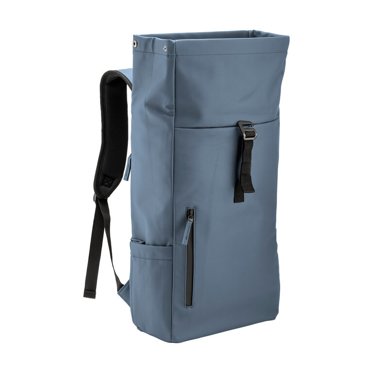 Sac à dos personnalisable pour ordinateur 15" en PU avec rabat - Guniso | pandacolach - 2