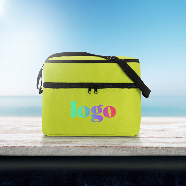 Sac isotherme personnalisable 2 compartiments avec bandoulière - Zohi | pandacolach