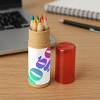 Set de 6 crayons de couleur personnalisable - Andora | pandacola - thumb - 2
