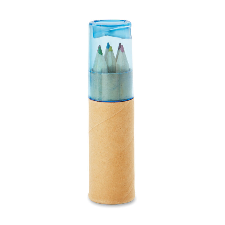 Set de 6 crayons de couleur personnalisable - Andora | pandacolach