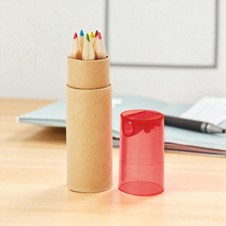 Set de 6 crayons de couleur personnalisable - Andora | pandacolach - 3