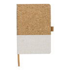 Carnet personnalisable A5 160 pages lignées en liège et coton - Koli | pandacolach - thumb