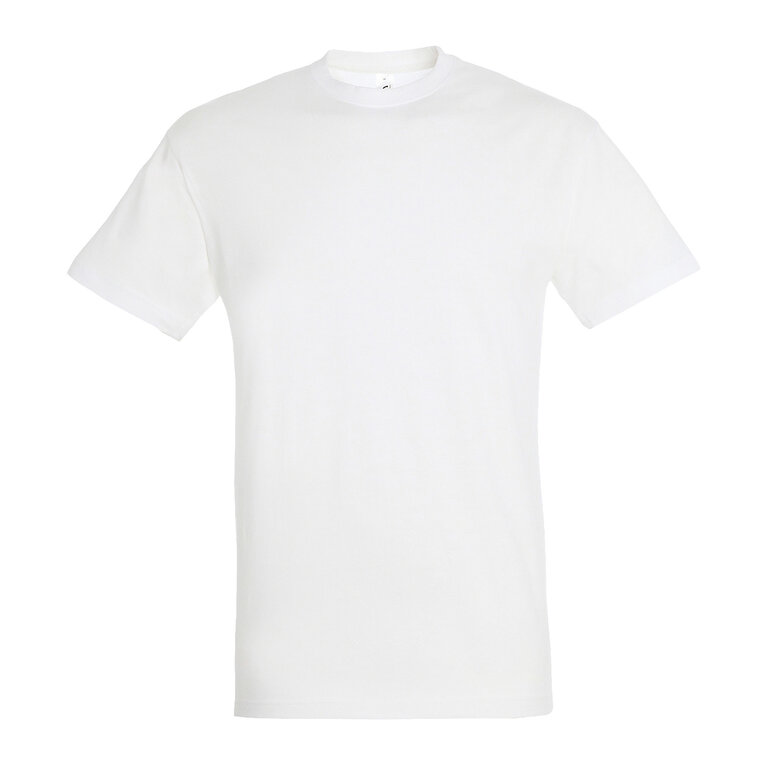 T-shirt personnalisable blanc mixte en coton 150 gr/m² - Titan | pandacolach