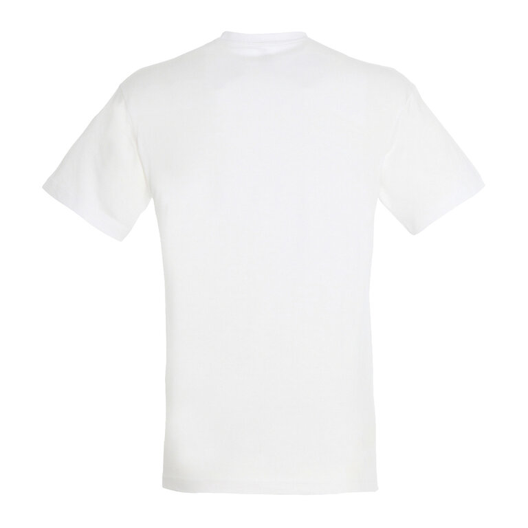 T-shirt personnalisable blanc mixte en coton 150 gr/m² - Titan | pandacolach - 1