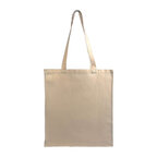 Tote bag personnalisé en coton écru avec soufflet 180 gr/m² - Lirgi 180 | pandacolach - thumb