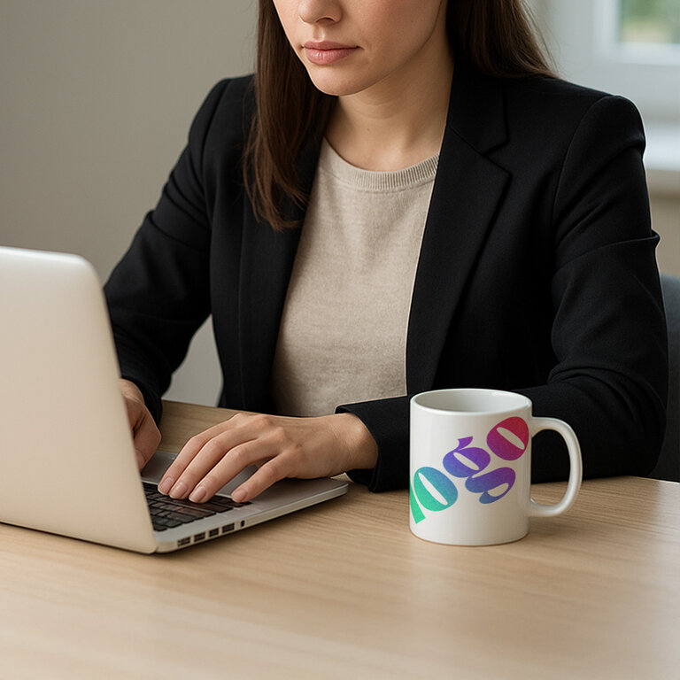 Mug personnalisable en sublimation 330 ml - Nio | pandacola