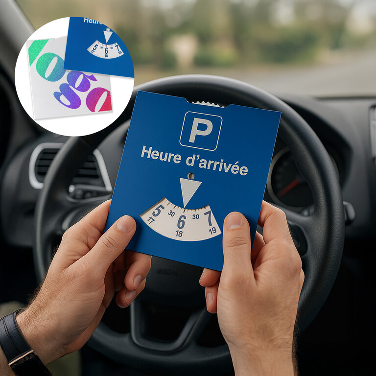 Disque de stationnement personnalisable - Parko Quadri | pandacola