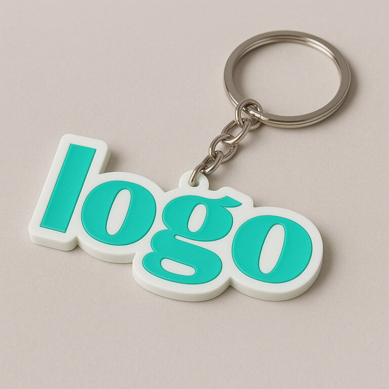 Porte-clés personnalisable sur mesure en PVC 2D - Crea Key | pandacolach - 3