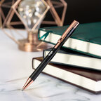 Stylo à bille personnalisable en aluminium - Elvian | pandacola - thumb