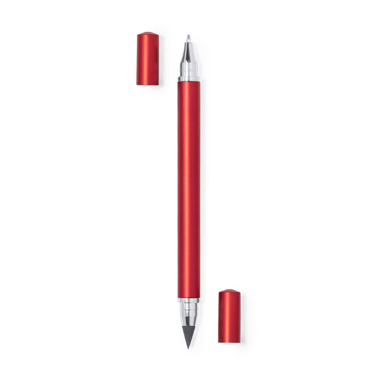 Stylo crayon éternel personnalisable en métal 2-en-1 - Lior | pandacolach - 2