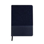 Bloc-Notes personnalisable en velours côtelé et cuir PU recyclé - Rivox | pandacolach - thumb