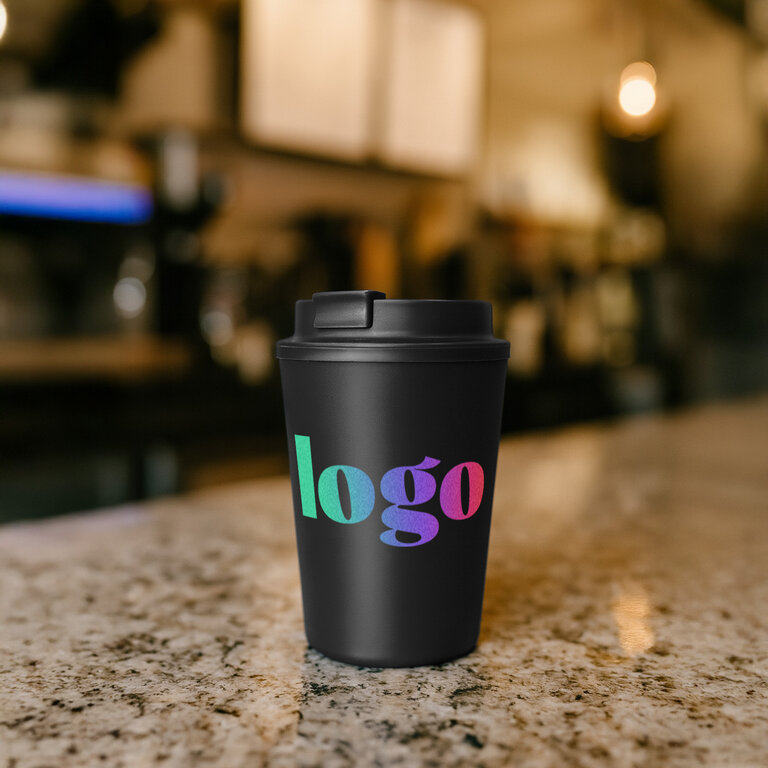 Verre thermique personnalisable à double paroi 300 ml – Melyos | pandacolach