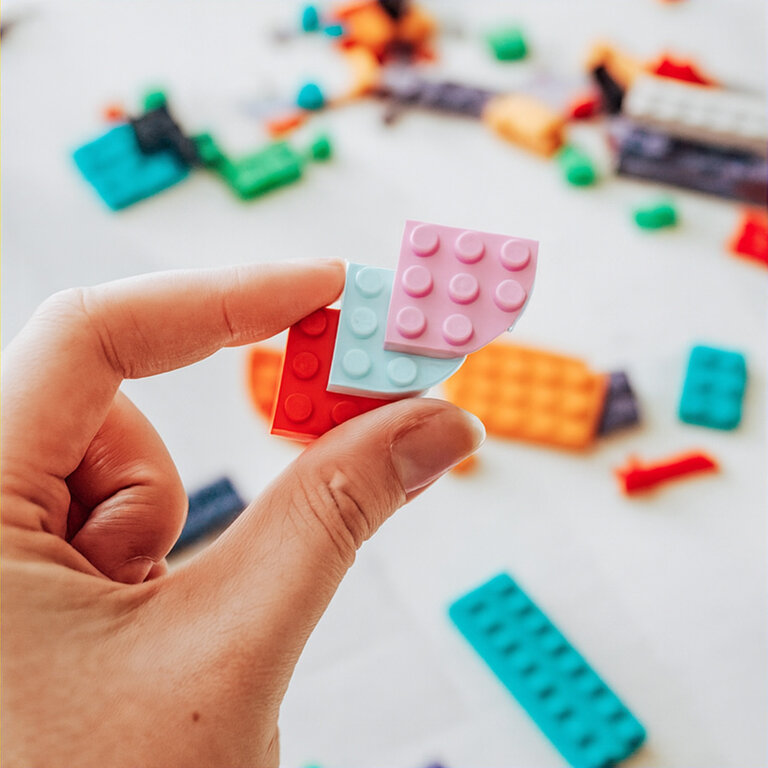 Set personnalisable 250 briques création sur-mesure à assembler - Brikster | pandacolach - 2