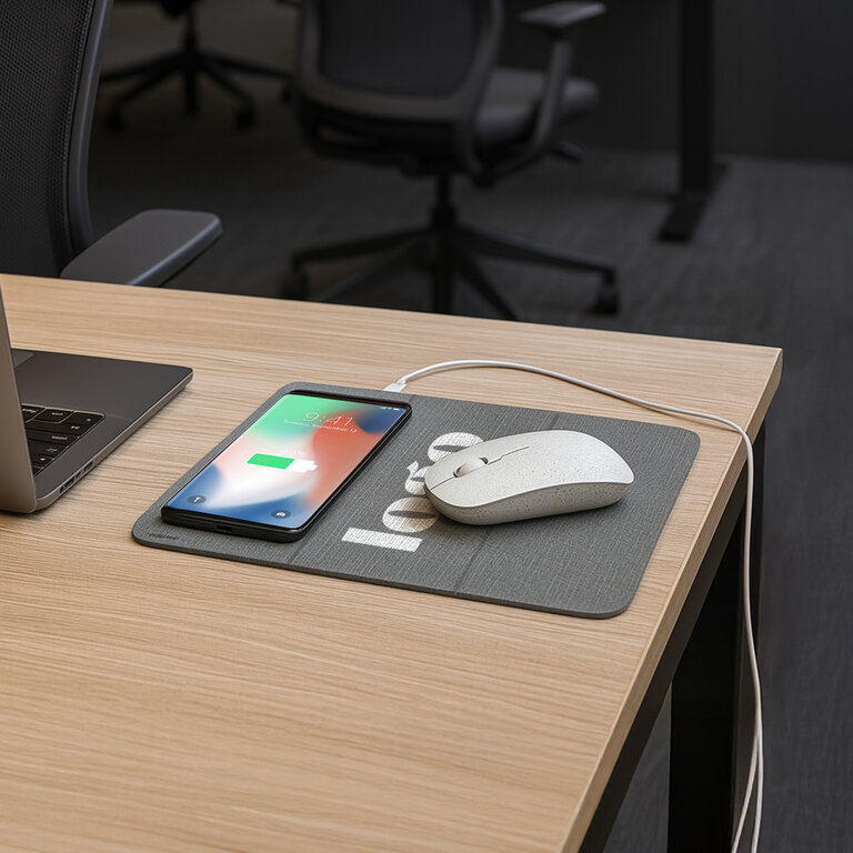 Tapis de souris chargeur sans fil personnalisable 10W – Arvion | pandacolach - 2