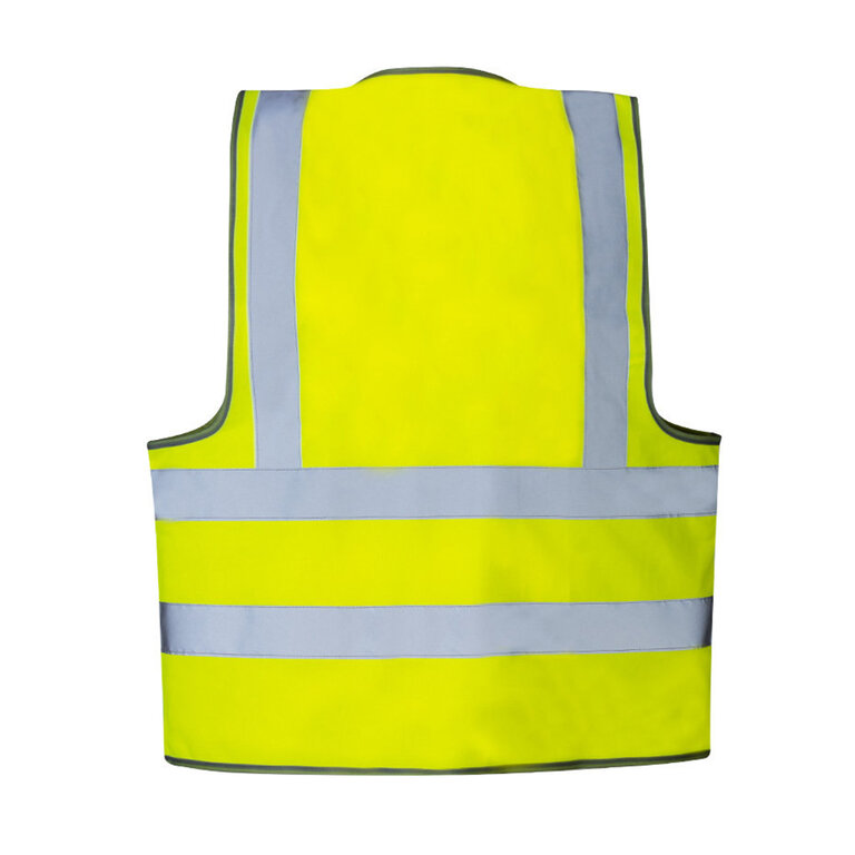 Gilet réfléchissant personnalisable haute visibilité – Selvik | pandacolach - 3