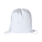Sac à dos à cordelettes personnalisable en coton – Merlo | pandacolach - thumb