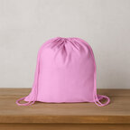 Sac à dos à cordelettes personnalisable en coton – Merlo | pandacolach - thumb - 3