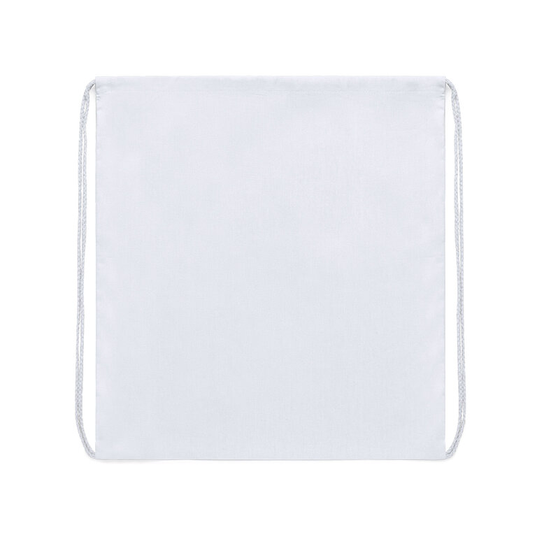 Sac à dos à cordelettes personnalisable en coton – Merlo | pandacolach - 1