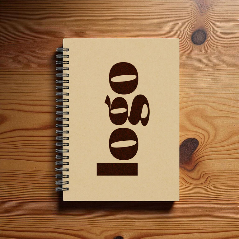 Cahier planificateur mensuel personnalisable à couverture rigide – Orvian | pandacolach