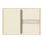 Cahier planificateur mensuel personnalisable à couverture rigide – Orvian | pandacolach - thumb - 3