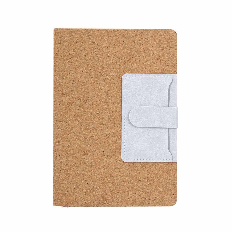 Carnet personnalisable à couverture rigide liège et PU – Norval | pandacolach