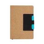 Carnet personnalisable à couverture rigide liège et PU – Norval | pandacolach - thumb - 3