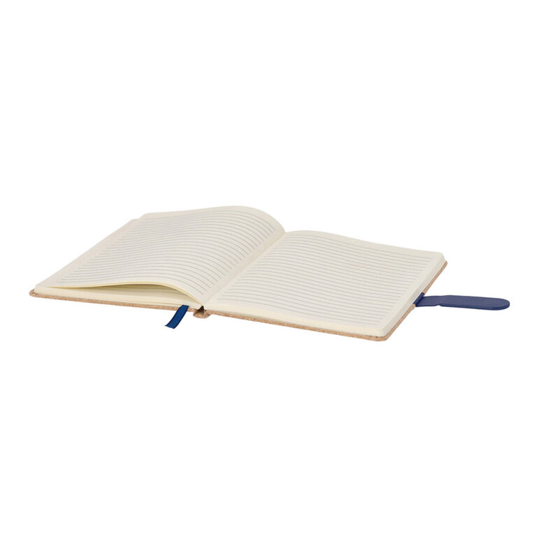 Carnet A5 personnalisable à couverture rigide liège et PU – Selmar | pandacolach - 2