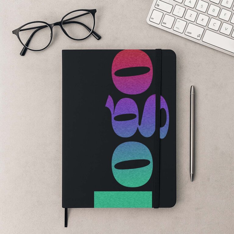 Carnet planificateur mensuel personnalisable en PU souple – Rivlen | pandacolach