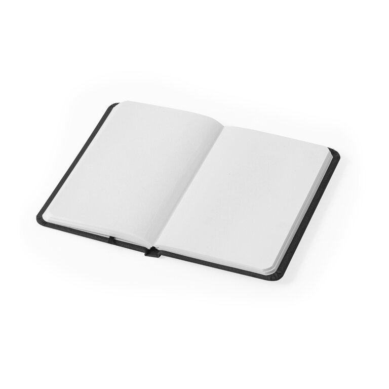 Carnet A6 personnalisable à couverture rigide en RPET – Jorren | pandacolach - 3