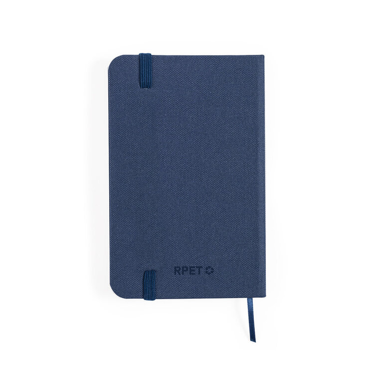 Carnet A6 personnalisable à couverture rigide en RPET – Jorren | pandacolach - 1